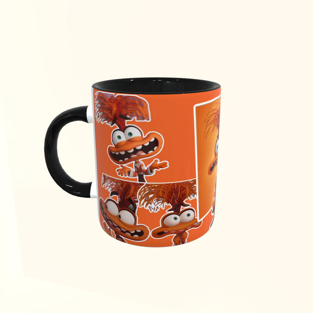 Caneca de Cerâmica Divertidamente - Ansiedade