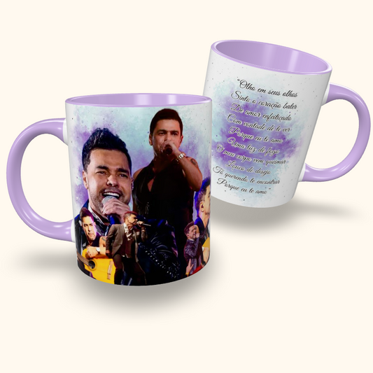 Caneca de Cerâmica Artistas - Zezé Di Camargo