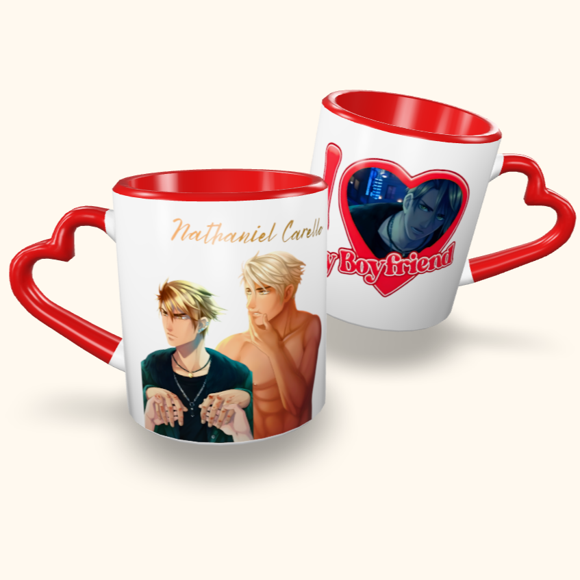 Caneca de Cerâmica I Love My Boyfriend - Amor Doce - Nathaniel Carello