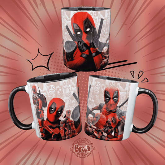 Caneca de Cerâmica Filmes - Deadpool