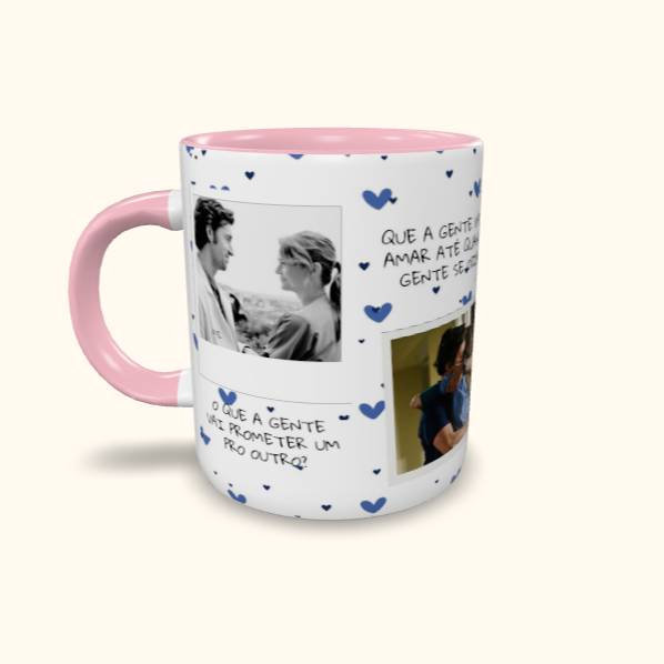 Caneca de Cerâmica Dia dos Namorados - Grey's Anatomy