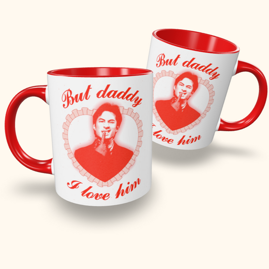 Caneca de Cerâmica Heated Rivalry - But daddy i love him - Hudson Williams