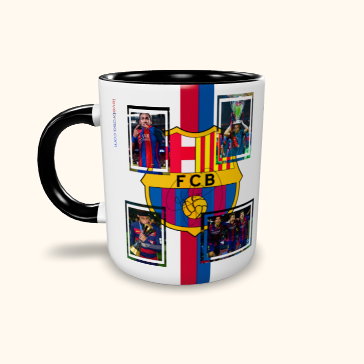 Caneca de Cerâmica Neymar - Barcelona