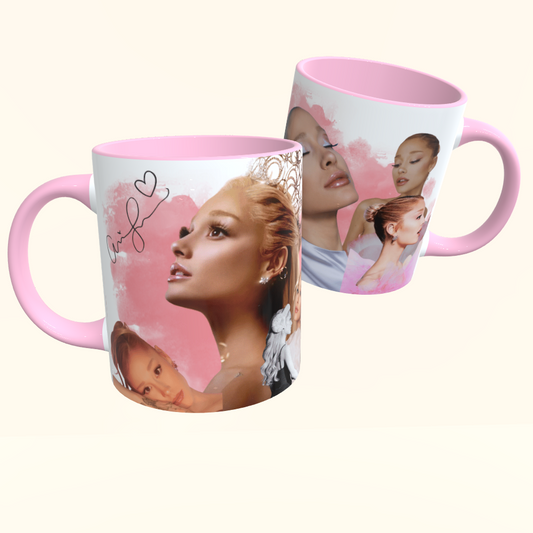 Caneca de Cerâmica Artistas - Ariana Grande