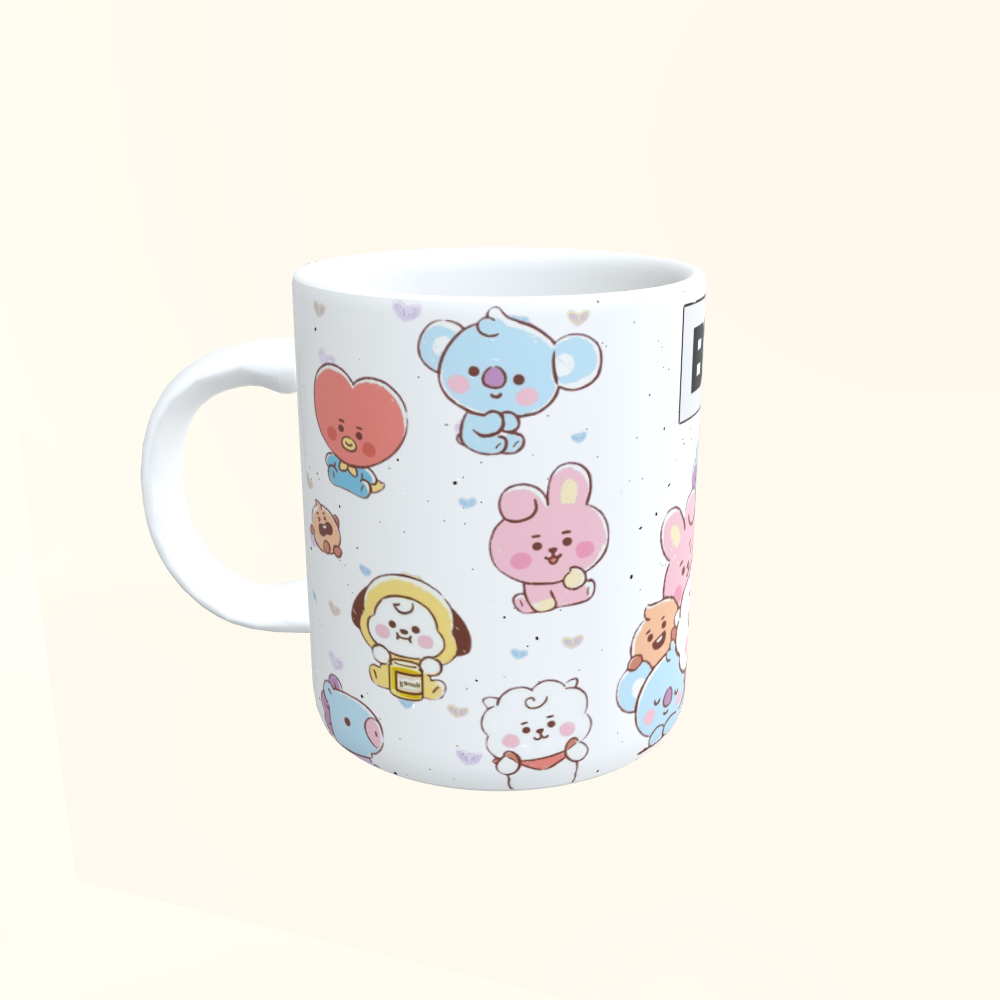 Caneca de Cerâmica BT21