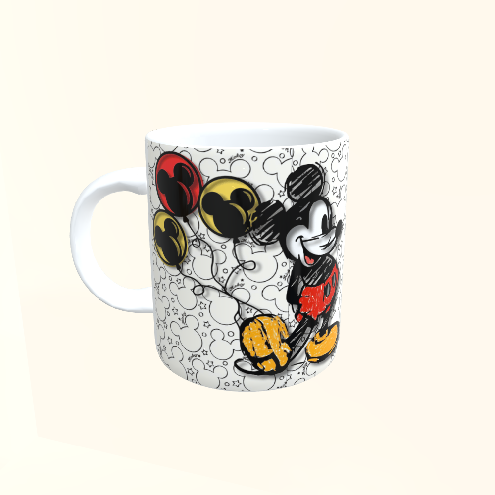 Caneca de Cerâmica Mickey