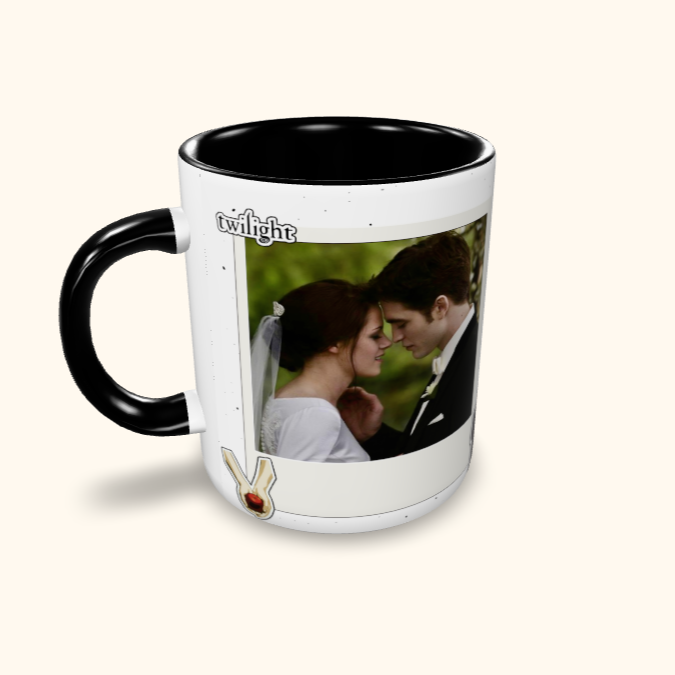 Caneca de Cerâmica Filmes - Edward e Bella
