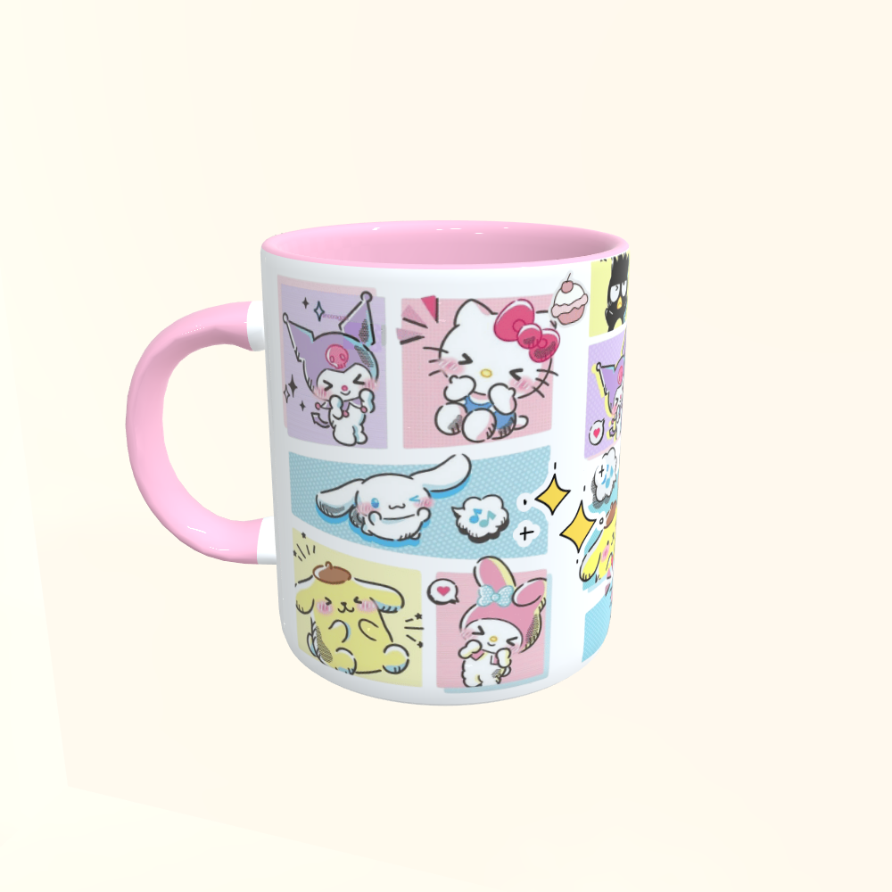 Caneca de Cerâmica Hello Kitty