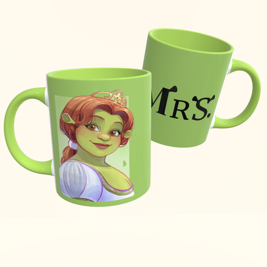 Caneca de Cerâmica Dia dos Namorados - Mrs Fiona