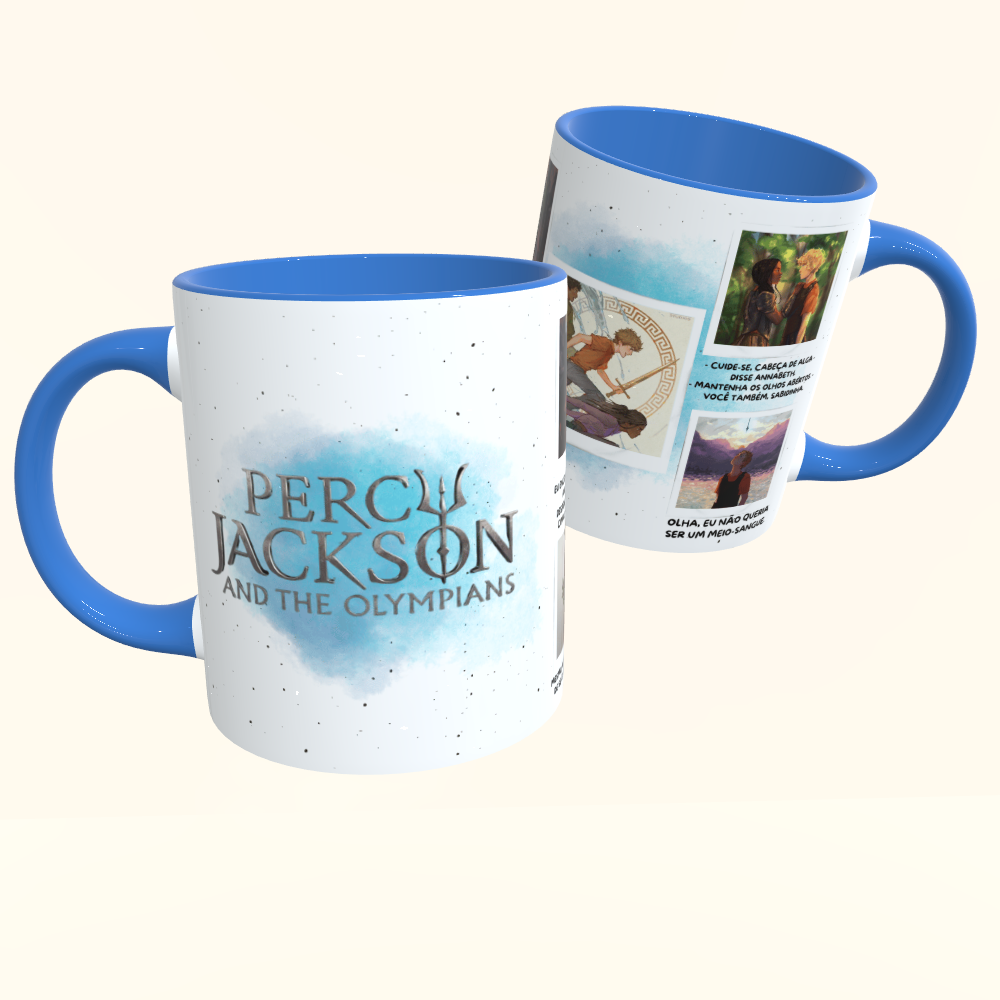 Caneca de Cerâmica Filmes - Percy Jackson