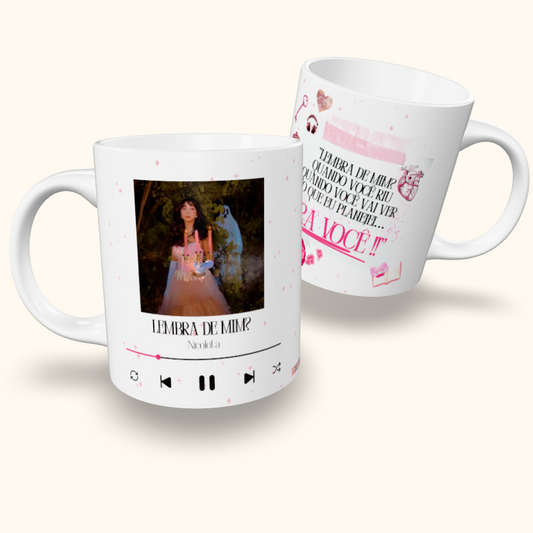 Caneca de Cerâmica Nicoleta - Lembra de mim?