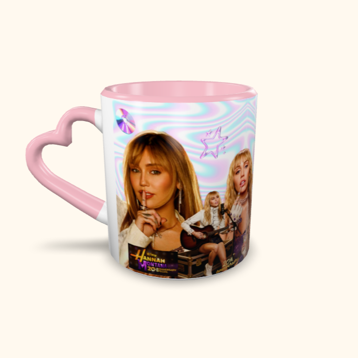 Caneca de Cerâmica Hannah Montana 20th Anniversary