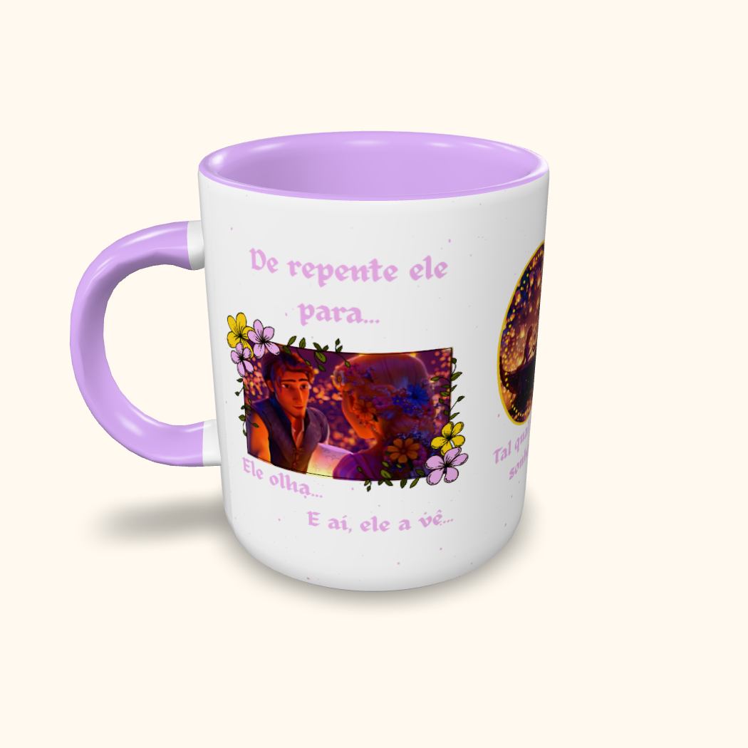 Caneca de Cerâmica Enrolados - De Repente ele para...