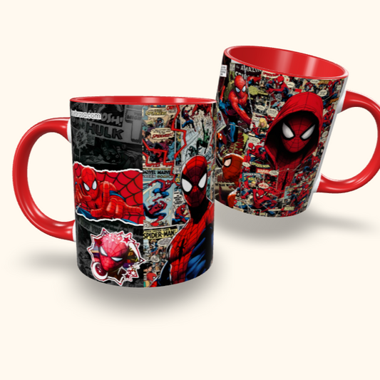 Caneca de Cerâmica Herois - Quadrinhos Homem Aranha