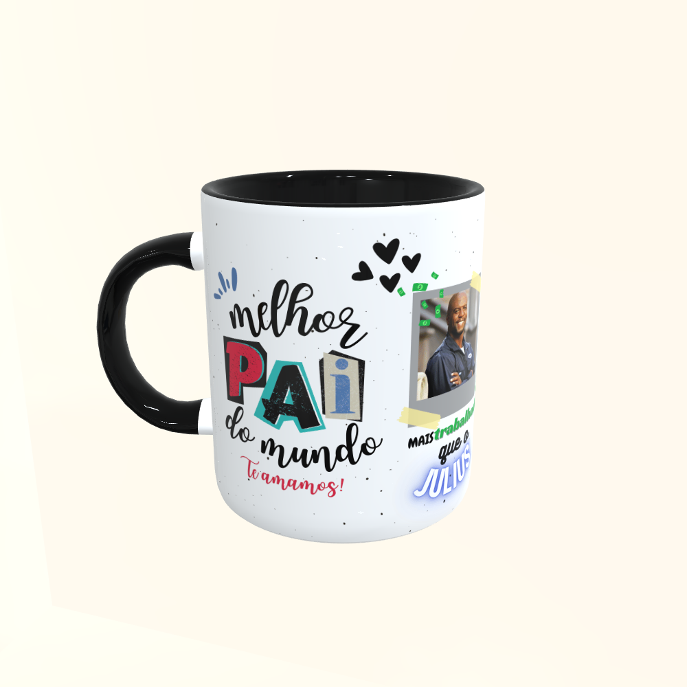 Caneca de Cerâmica Dia dos Pais - Séries