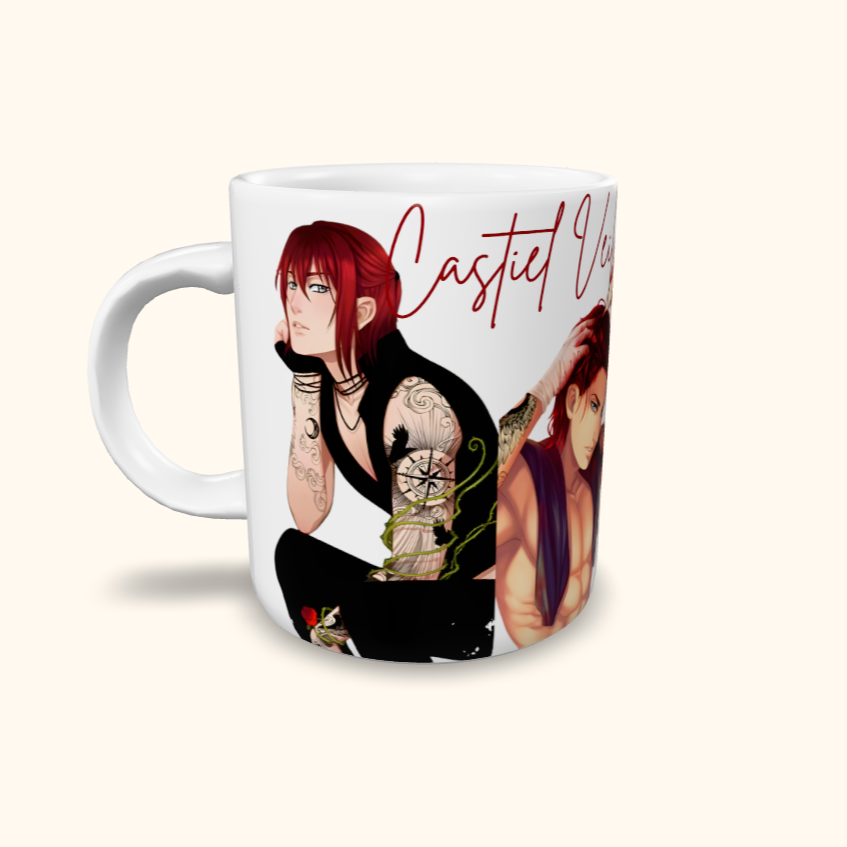 Caneca de Cerâmica I Love My Boyfriend - Amor Doce - Castiel Veilmont