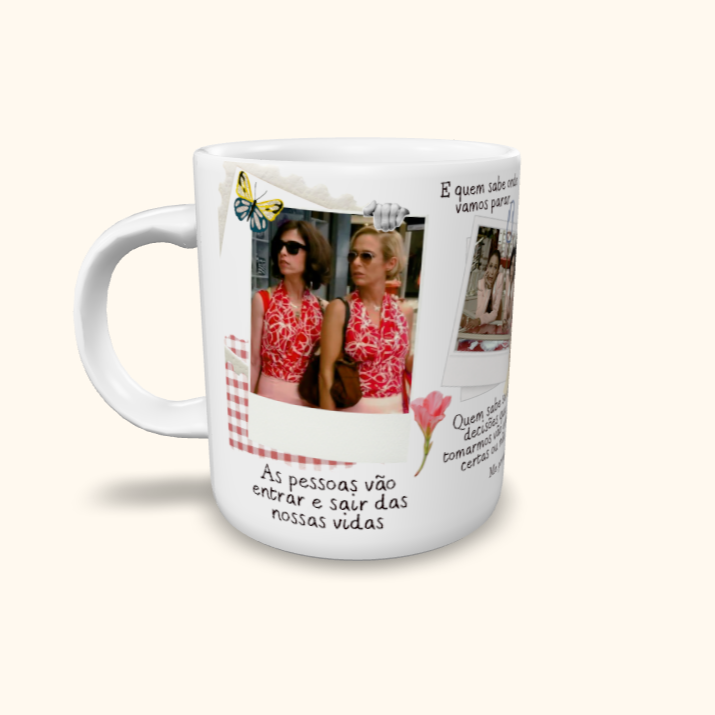Caneca de Cerâmica Amigas - Fátima e Sueli