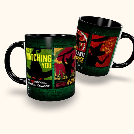 Caneca de Cerâmica Filmes - Cartaz Elphaba