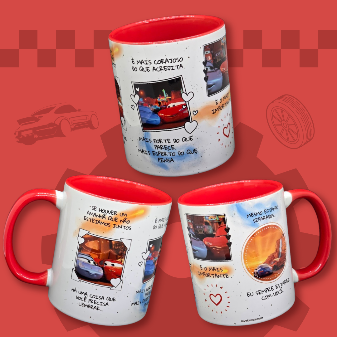 Caneca de Cerâmica Dia dos Namorados - McQueen & Sally