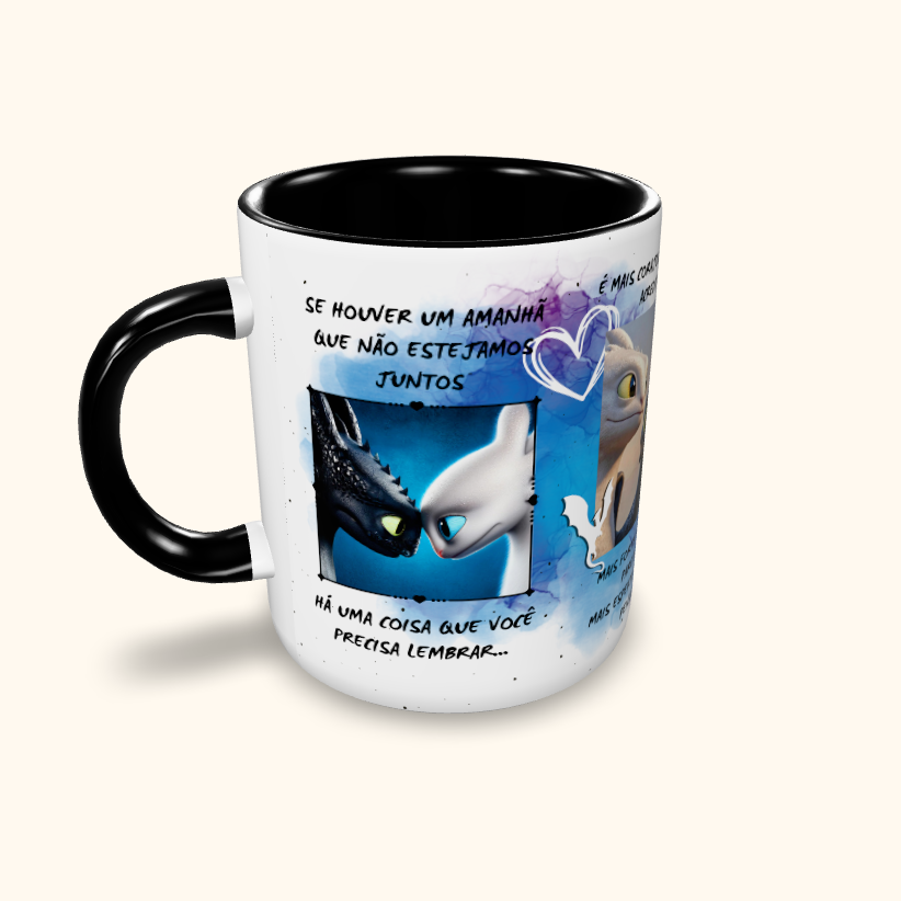Caneca de Cerâmica Dia dos Namorados - Banguela e Furia da Luz