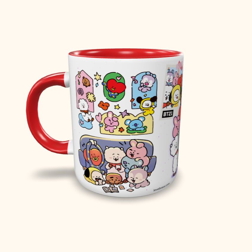 Caneca de Cerâmica BT21 2023
