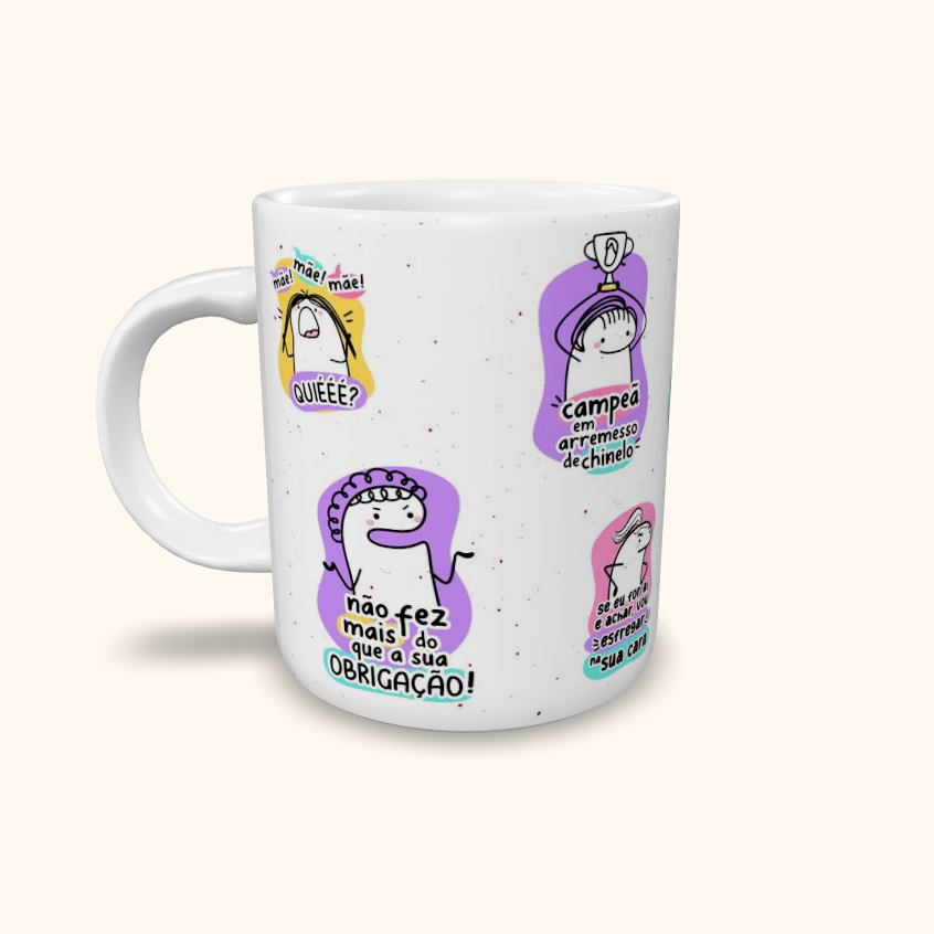 Caneca de Cerâmica Dia das Mães - Bento Mãe