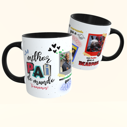 Caneca de Cerâmica Dia dos Pais - Séries