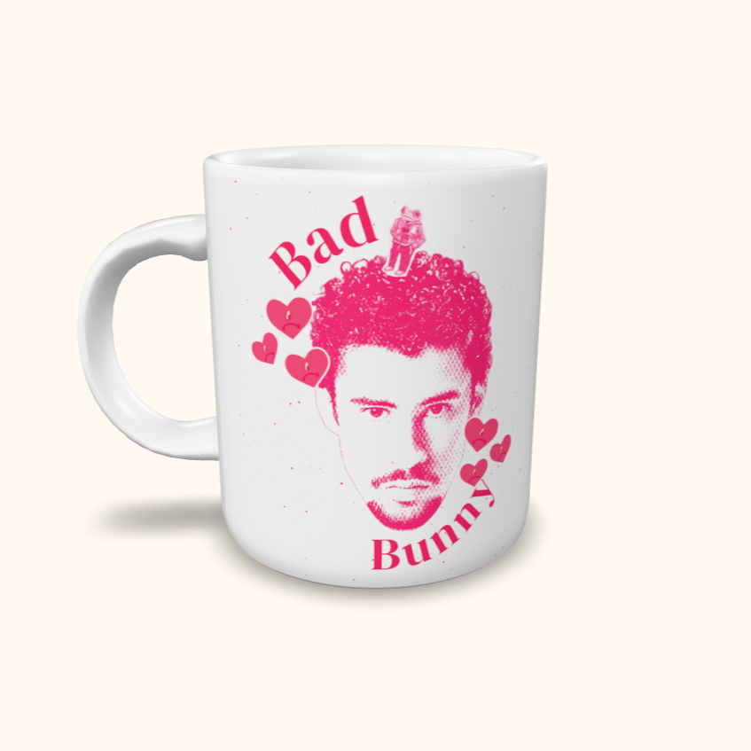 Caneca de Cerâmica Artistas - Bad Bunny