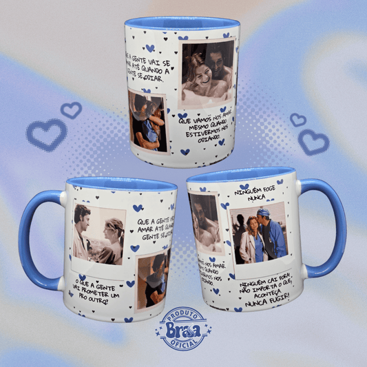 Caneca de Cerâmica Dia dos Namorados - Grey's Anatomy