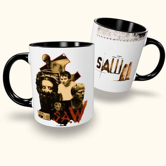 Caneca de Cerâmica Jogos Mortais - Saw