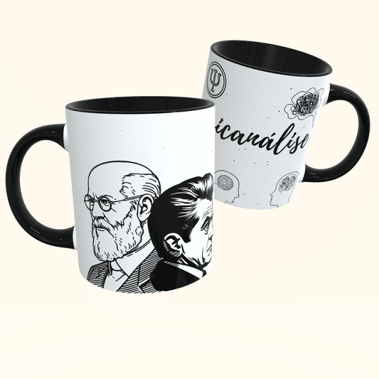 Caneca de Cerâmica Psicanálise - Freud