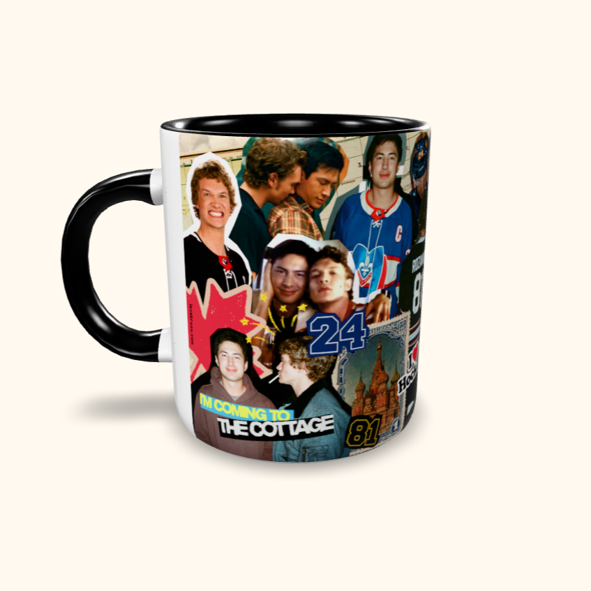 Caneca de Cerâmica Heated Rivalry - Colagem