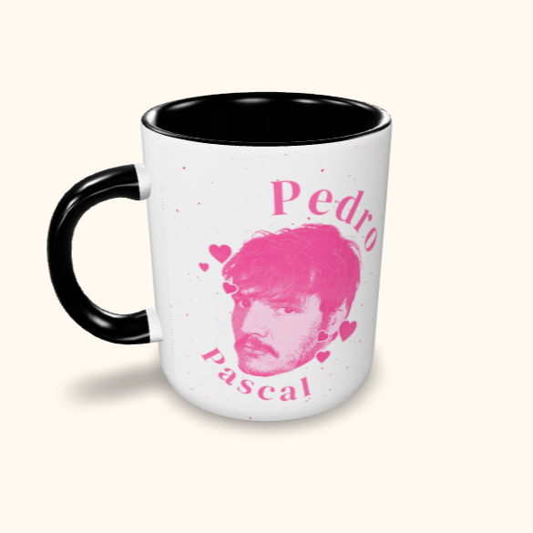 Caneca de Cerâmica Artistas - Pedro Pascal