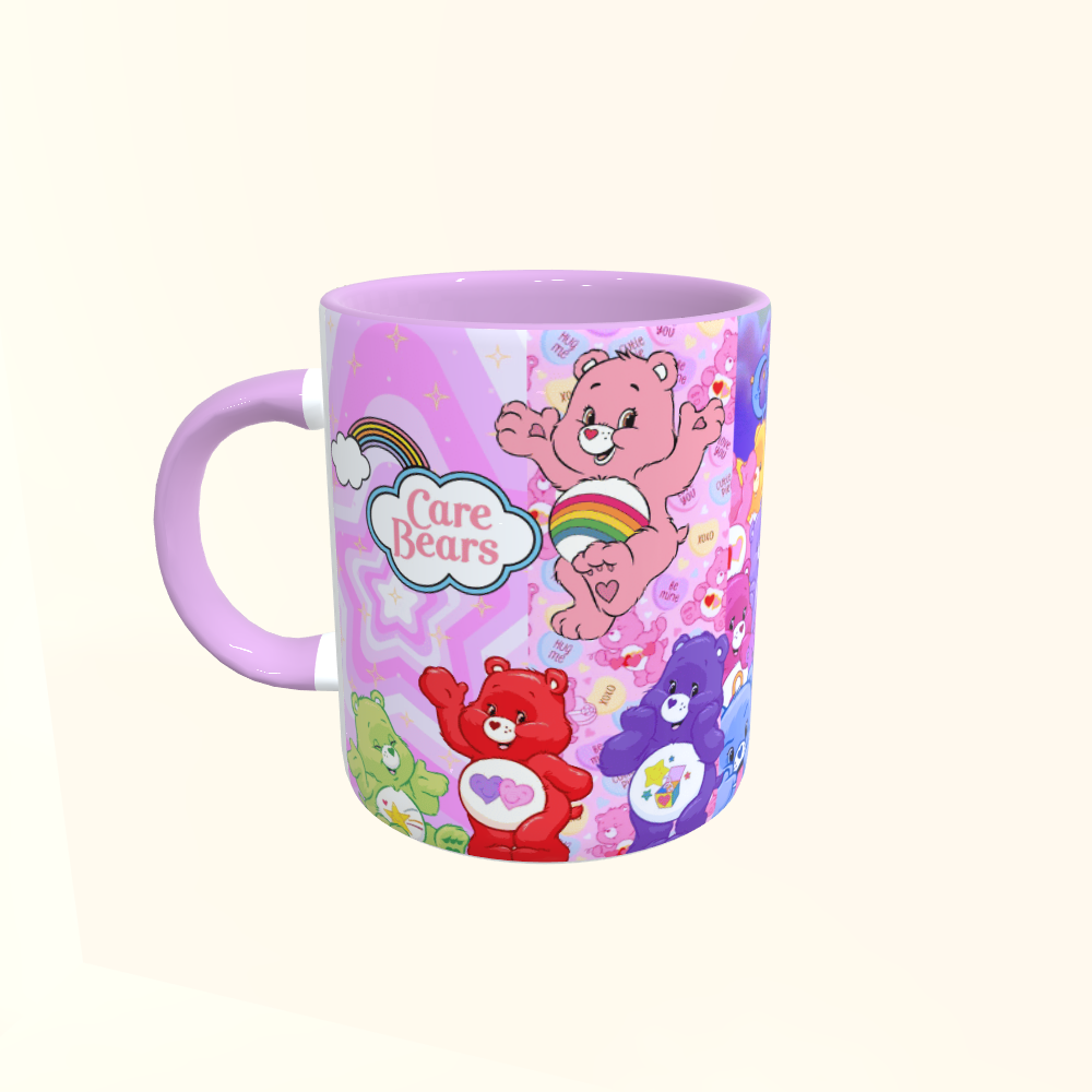 Caneca de Cerâmica Care Bears - Ursinhos Carinhosos