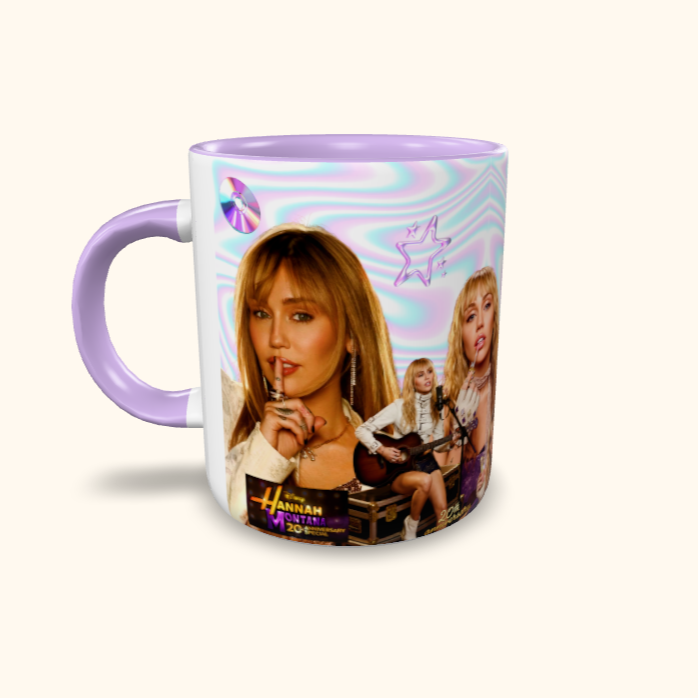 Caneca de Cerâmica Hannah Montana 20th Anniversary