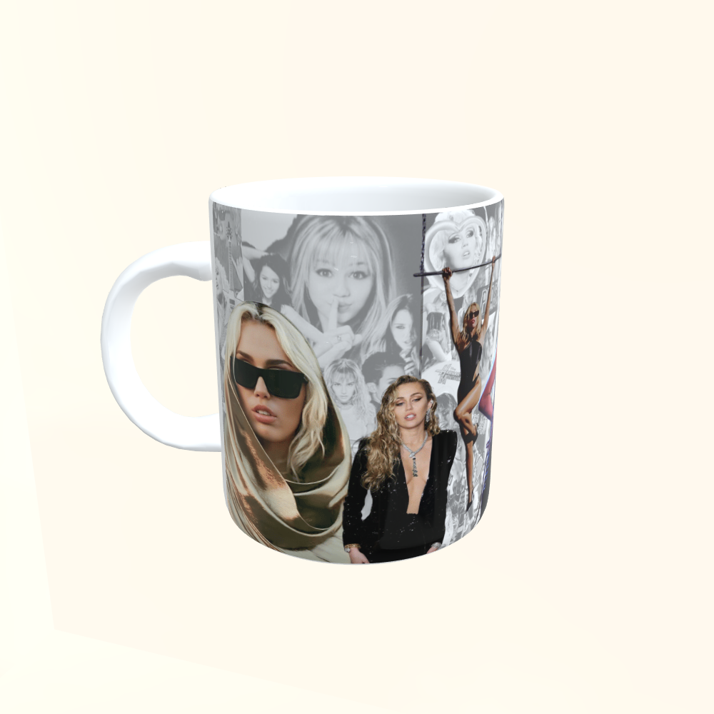 Caneca de Cerâmica Artistas - Miley Cyrus