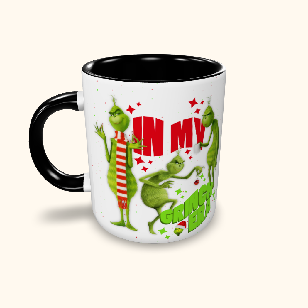 Caneca de Cerâmica Natal - In My Grinch Era