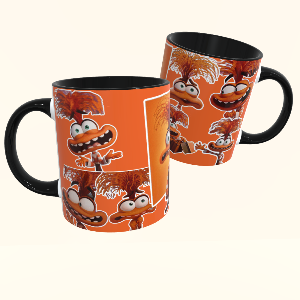 Caneca de Cerâmica Divertidamente - Ansiedade
