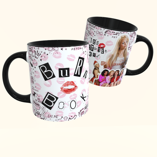 Caneca de Cerâmica Filmes - Meninas Malvadas - Burn Book