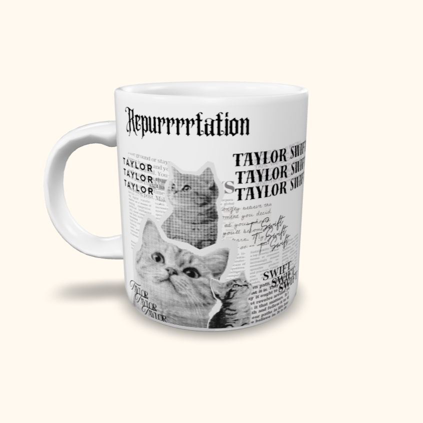 Caneca de Cerâmica Repurrrrtation