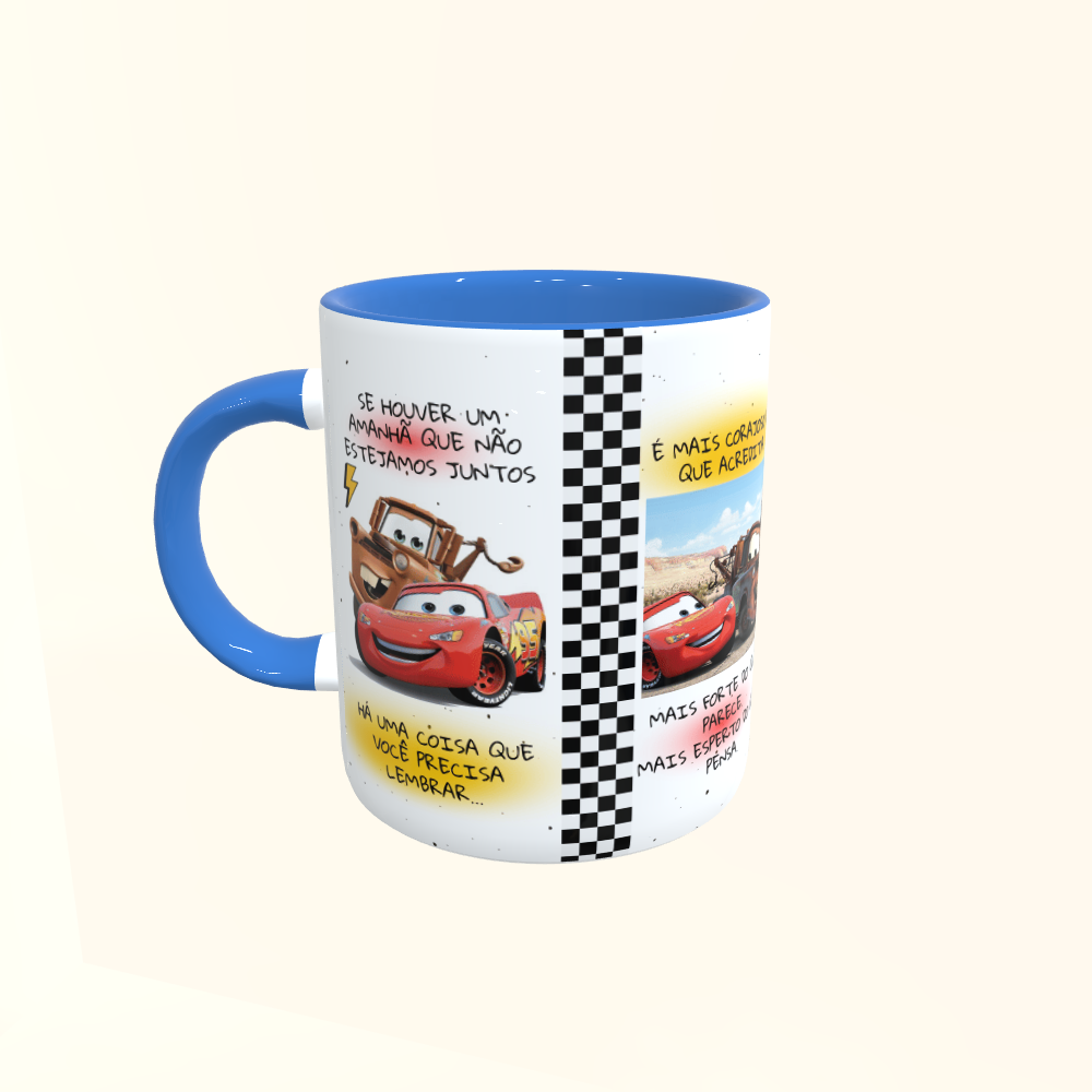 Caneca de Cerâmica McQueen & Mate