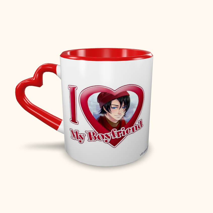 Caneca de Cerâmica I Love My Boyfriend - Amor Doce - Armin Keenan