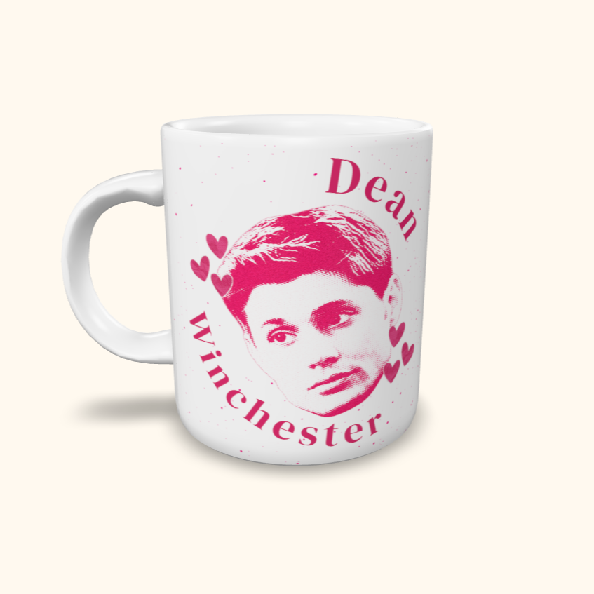 Caneca de Cerâmica Dean Winchester