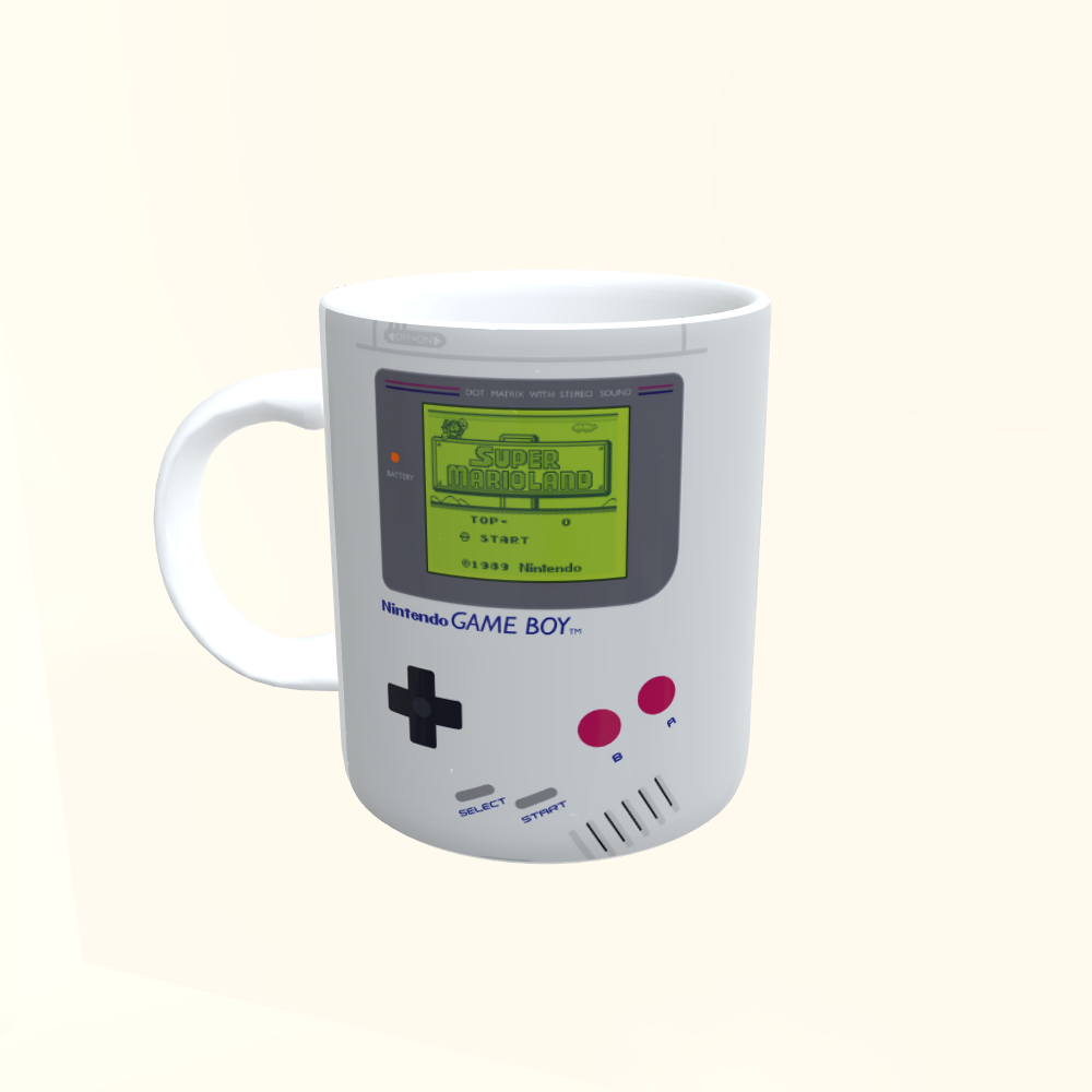 Caneca de Cerâmica Gameboy - Super Marioland