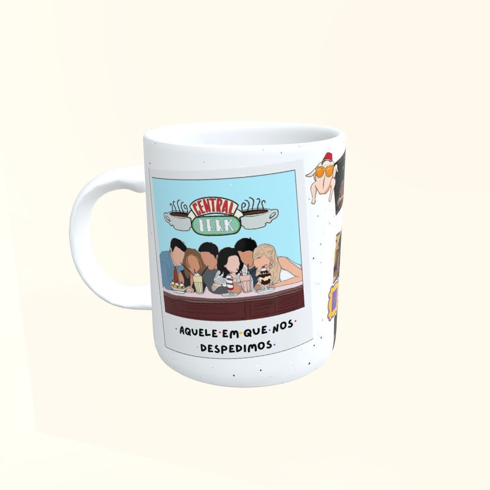 Caneca de Cerâmica Personalizada Friends - Aquele em que...