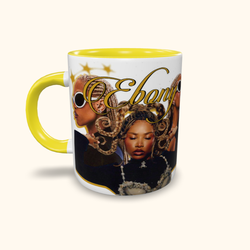 Caneca de Cerâmica Artistas - EBONY - Extraordinária