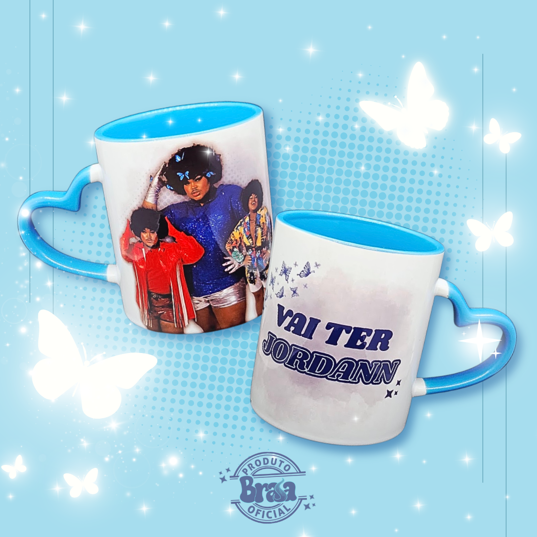 Caneca de Cerâmica Jordann - Vai ter Jordann