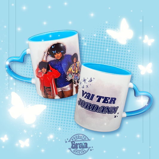 Caneca de Cerâmica Jordann - Vai ter Jordann