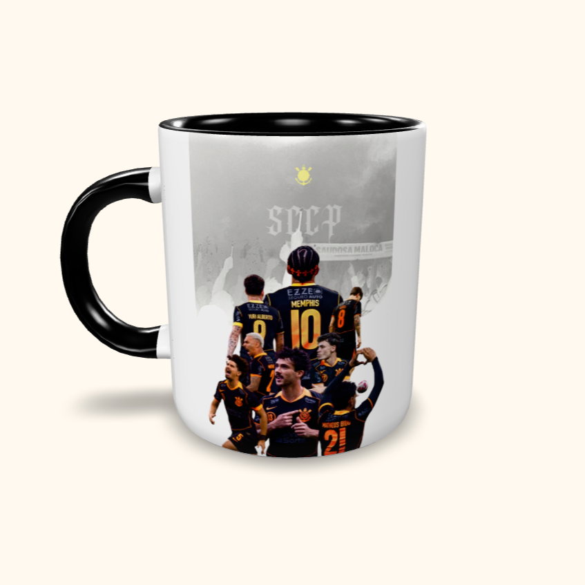 Caneca de Cerâmica Corinthians Total 90