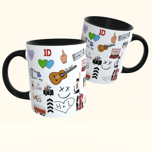 Caneca de Cerâmica Artistas - One Direction
